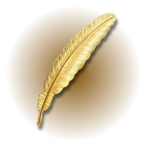 Feather of Peace Bookmark